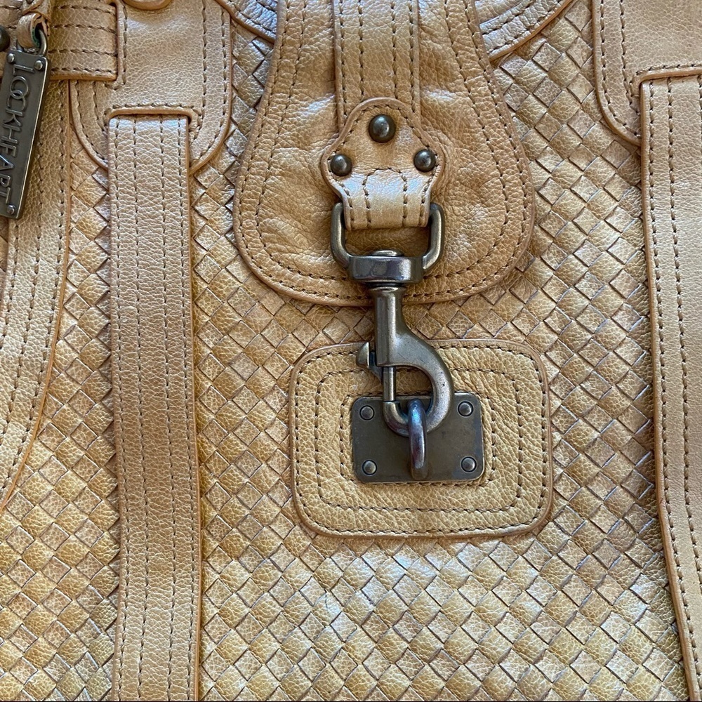 Lockheart Brighton RARE  Braidy Bunch Woven 5 Pocket Shoulder Handbag - Picture 2 of 16